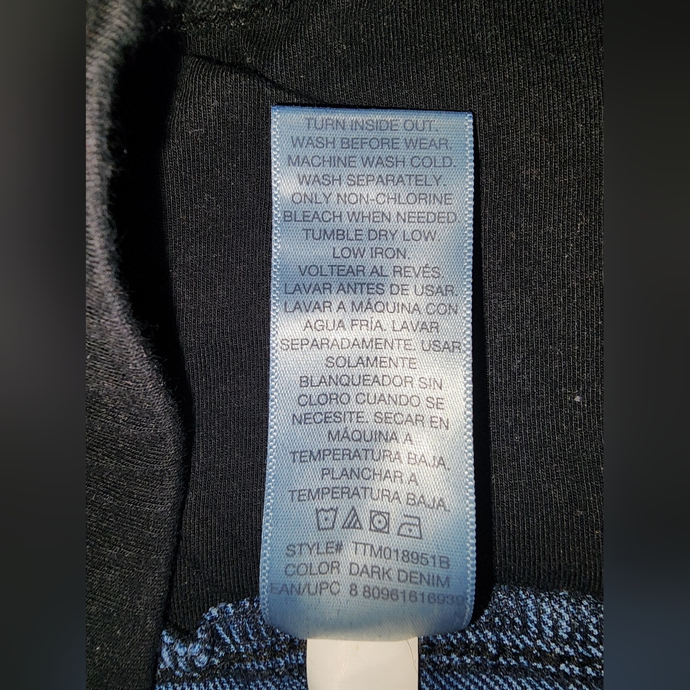 M 8-10 Time and Tru Maternity jeans - Picture 4 of 4